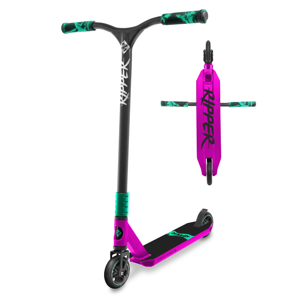 Stunt Scooter Ripper Pink Renegade - Street Surfing - It's all
