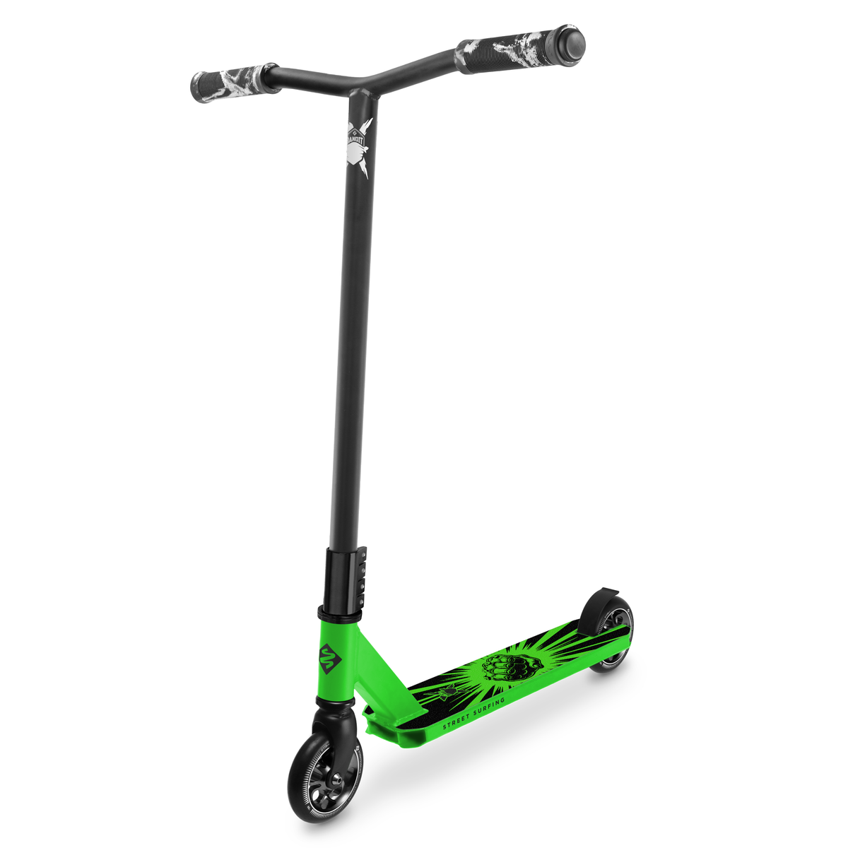 Stunt Scooter Bandit X Busted Green - Street Surfing - It's all
