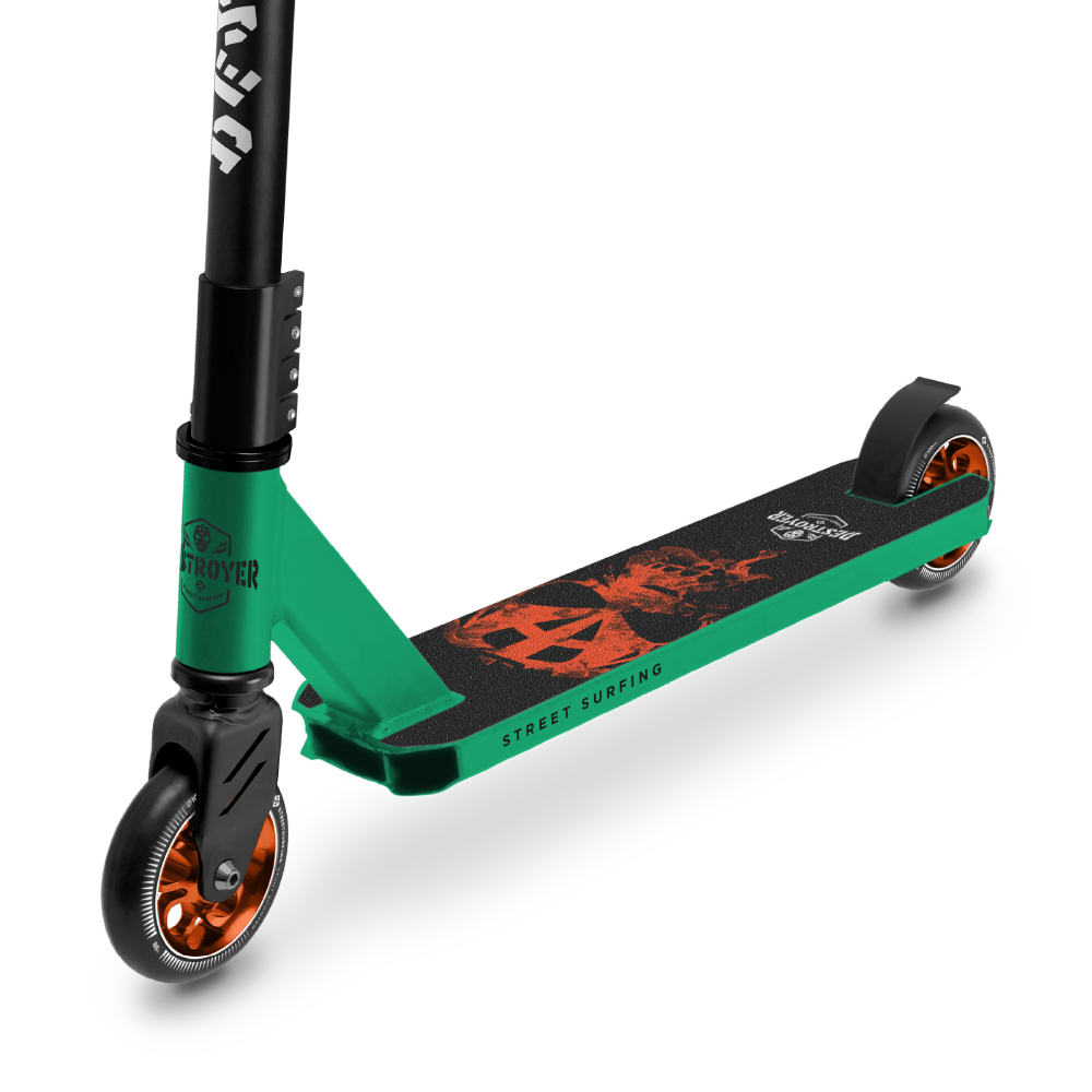 Destroyer Smoked Skull Green