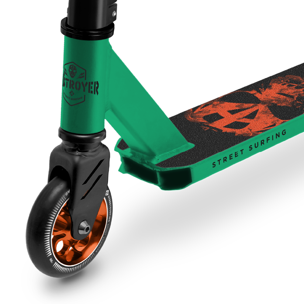 Destroyer Smoked Skull Green