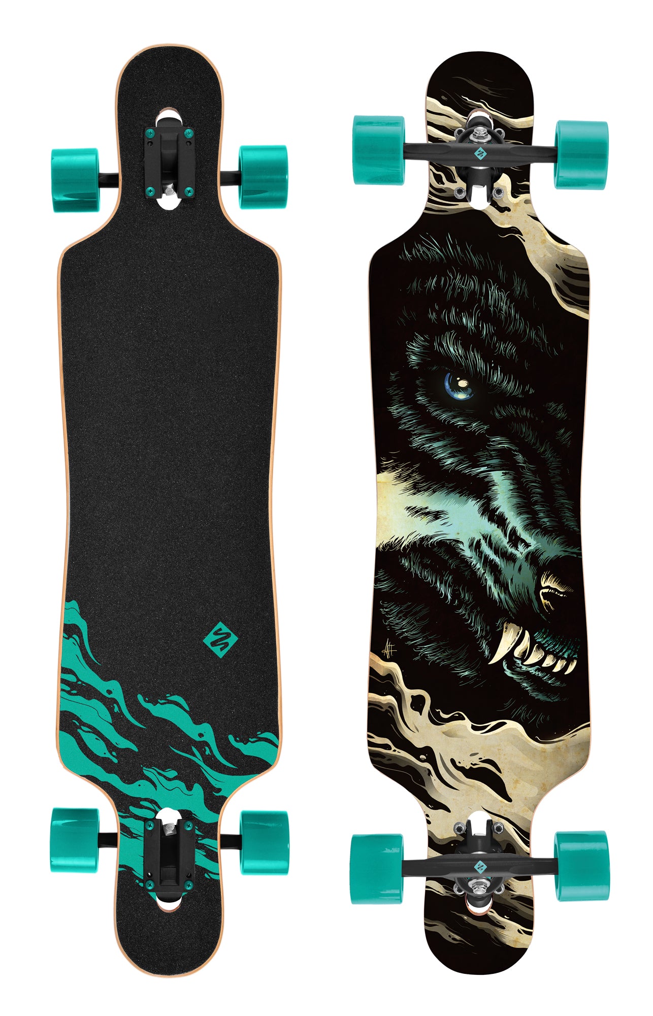 Curve Through Freeride 39" Wolf - Street Surfing - It's all about lifestyle